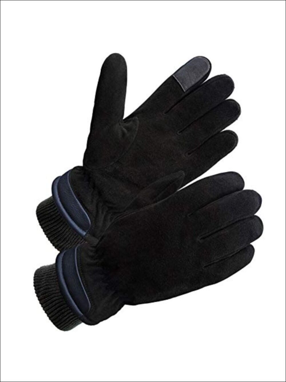 Thinsulate Winter Work Gloves Windproof Genuine Deerskin Suede Leather